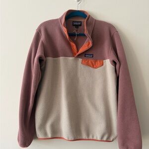 Patagonia Pink and Cream Sweatshirt